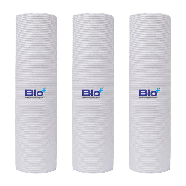 BioPlus Premium Spun Filter - 5 Micron - Effective Water Filtration ( Pack of 3)