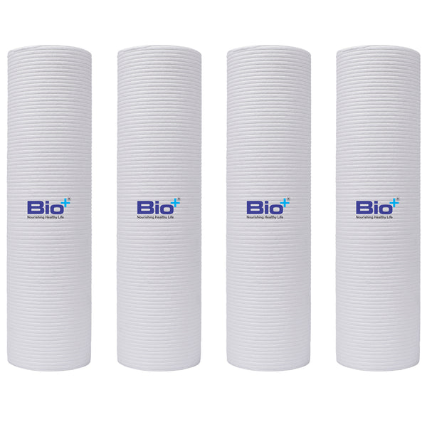 BioPlus Premium Spun Filter - 5 Micron - Effective Water Filtration ( Pack of 4)