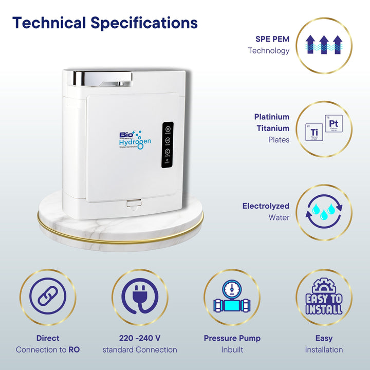 Buy Bio+ Hydrogen-rich Generating Machine | Biotech Industries Store