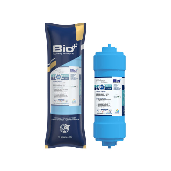 Bio+ 8" Antioxidant Hydrogen-rich Alkaline Antibacterial Mineralising Water Filter SWP