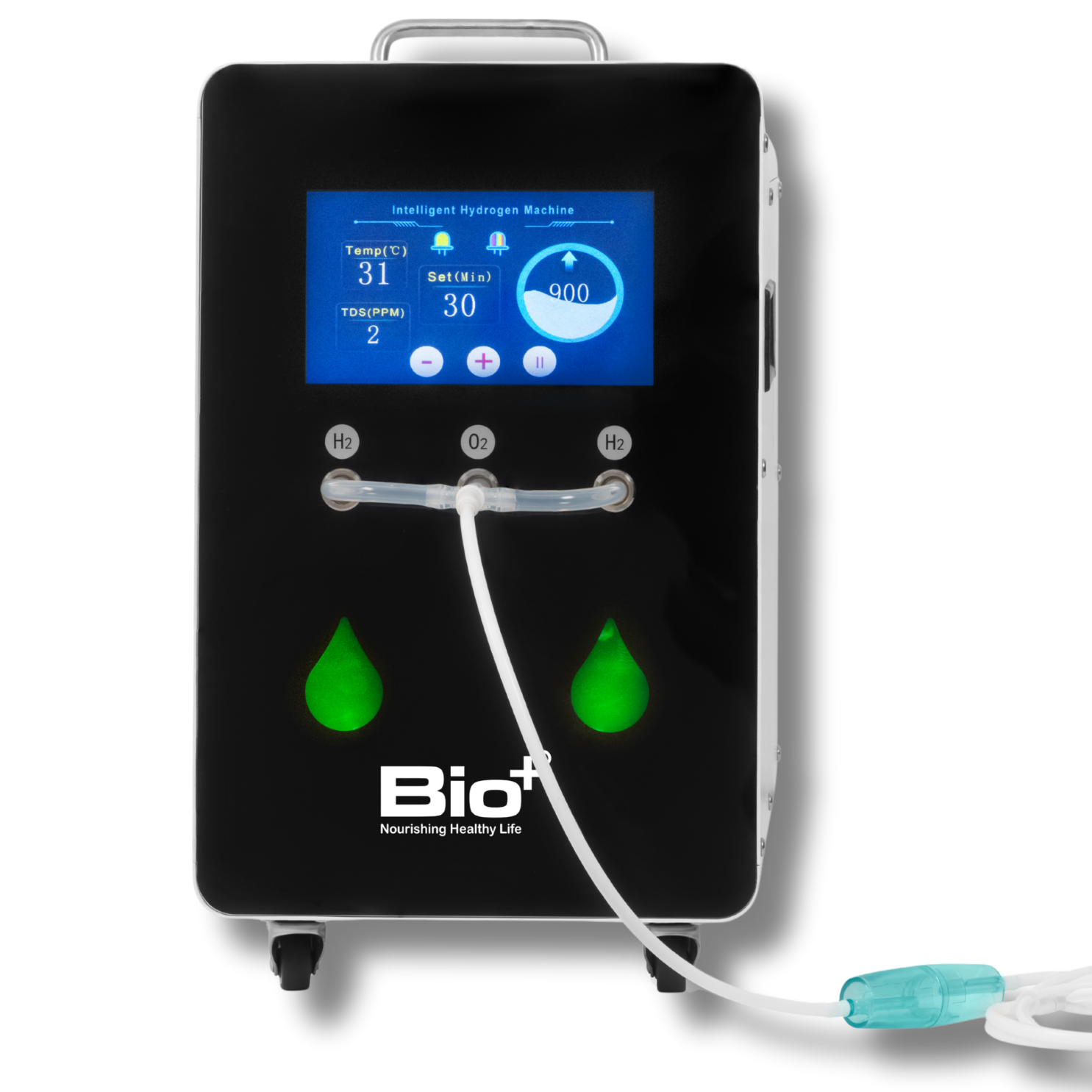 Bio+ Hydrogen Generator Inhaler 900ml | 99.99% Pure Hydrogen Therapy ...