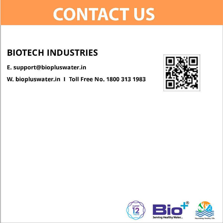 Bio+ Ultra Filtration (UF) 5" MOP Filter | Semi Transparent - Biotech Industries Store