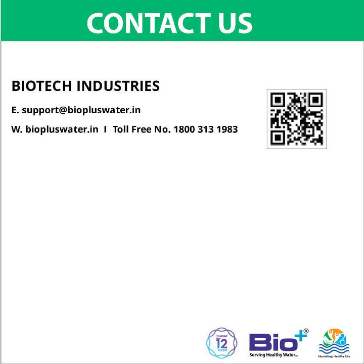 Bio+ Granular Activated Carbon(GAC) BWPA Filter - Biotech Industries Store